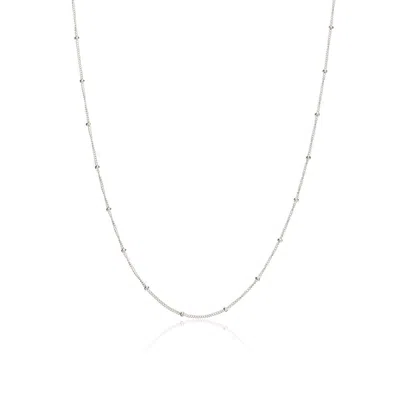 Lily & Roo Silver Satellite Chain Necklace
