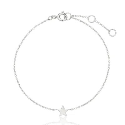 Lily & Roo Silver Tiny Star Bracelet