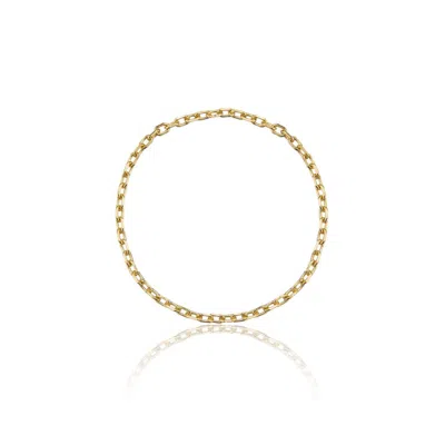 LILY & ROO SOLID GOLD CHAIN RING