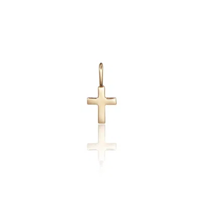 Lily & Roo Solid Gold Individual Tiny Cross Charm