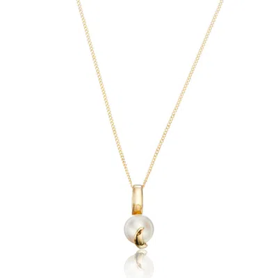 Lily & Roo Solid Gold Pearl Necklace