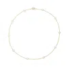 Lily & Roo Women's Gold Ten Pearl Choker In Gold
