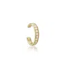 Lily & Roo Women's Gold Thick Diamond Style Ear Cuff In Gold