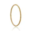 Lily & Roo Women's Gold Thin Twisted Stacking Ring In Gold