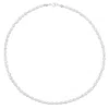 Lily & Roo Women's Silver Beaded Seed Pearl Choker In Silver