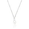 Lily & Roo Women's Silver Large Pearl Satellite Necklace In Silver