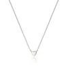 Lily & Roo Women's Silver Tiny Heart Necklace In Silver