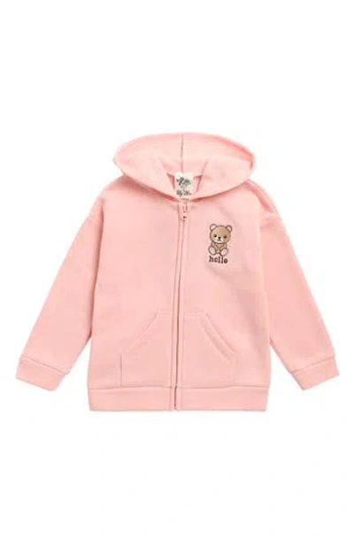 Lily Bleu Kids' Bear Full Zip Fleece Hoodie