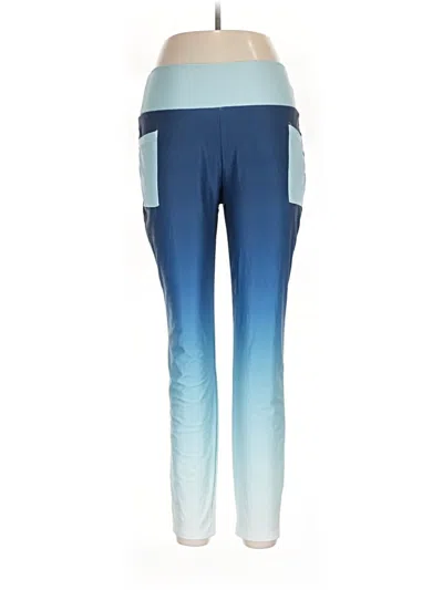 Pre-owned Lily By Firmiana Active Pants In Blue