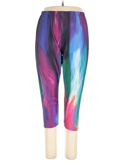 Pre-owned Lily By Firmiana Active Pants In Purple