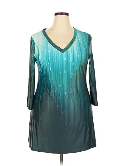 Pre-owned Lily By Firmiana Casual Dress In Blue