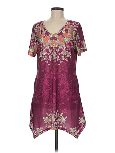 Pre-owned Lily By Firmiana Casual Dress In Purple