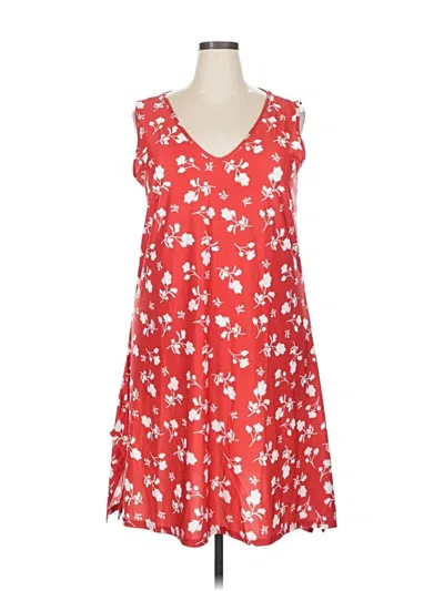 Pre-owned Lily By Firmiana Casual Dress In Red