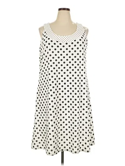 Pre-owned Lily By Firmiana Casual Dress In White