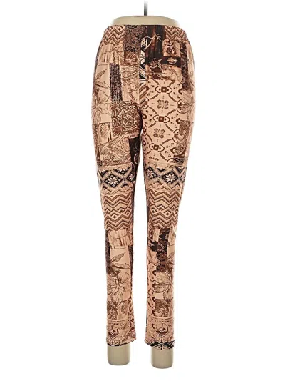 Pre-owned Lily By Firmiana Casual Pants In Brown