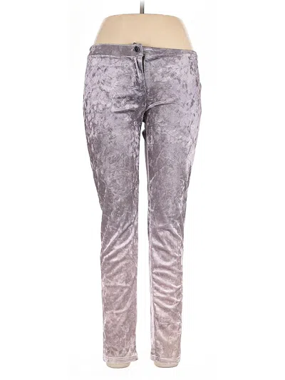 Pre-owned Lily By Firmiana Casual Pants In Silver