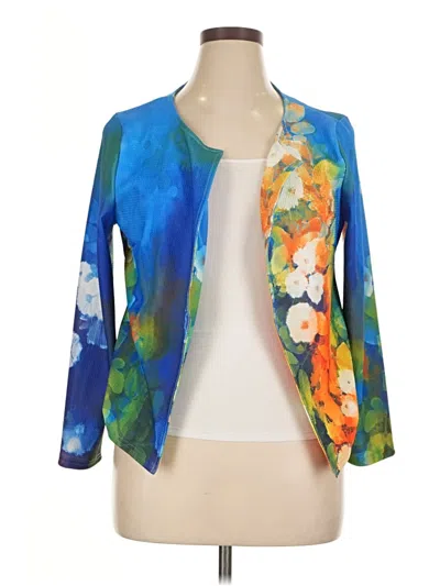 Pre-owned Lily By Firmiana Kimono In Blue