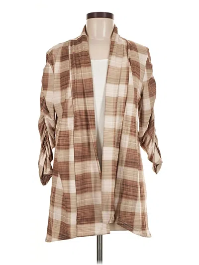 Pre-owned Lily By Firmiana Kimono In Brown