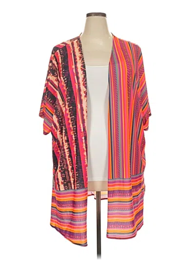 Pre-owned Lily By Firmiana Kimono In Pink