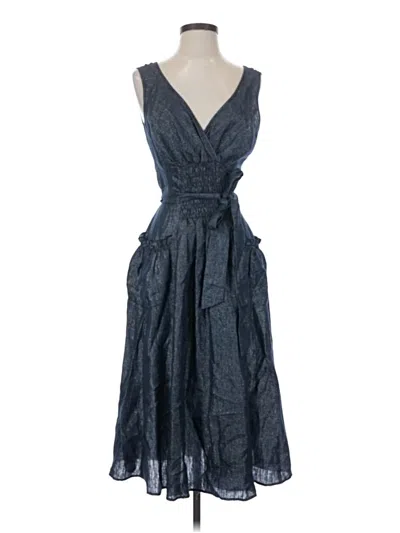 Pre-owned Lily Casual Dress In Blue