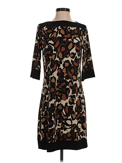 Pre-owned Lily Casual Dress In Brown