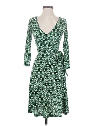 Pre-owned Lily Casual Dress In Green