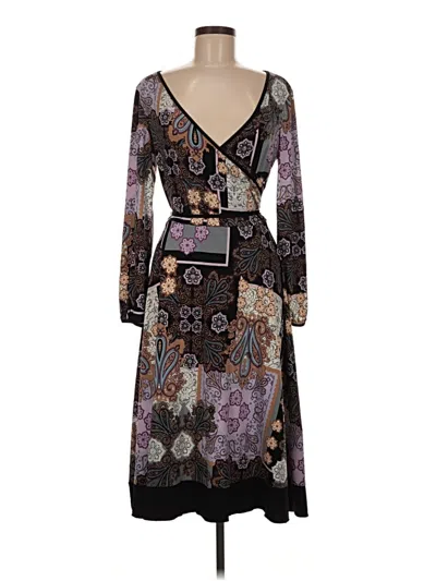 Pre-owned Lily Casual Dress In Purple