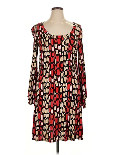 Pre-owned Lily Casual Dress In Red