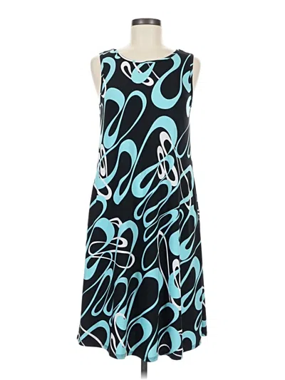 Pre-owned Lily Casual Dress In Teal