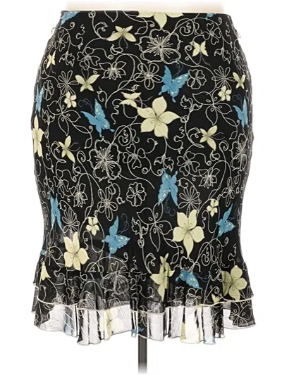 Pre-owned Lily Casual Skirt In Black