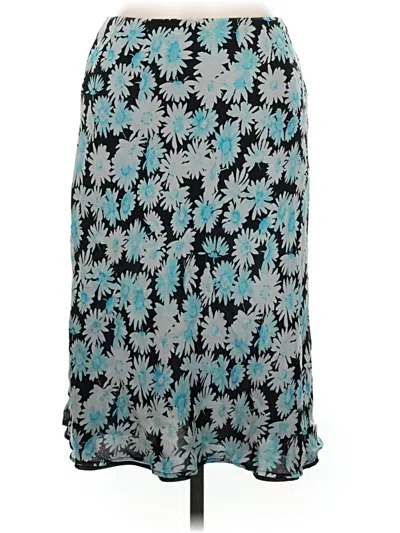 Pre-owned Lily Casual Skirt In Teal