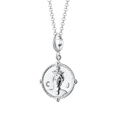 Lily Charmed Sterling Silver Goddess Of Women And Mothers Hera Charm Necklace