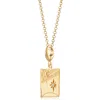 Lily Charmed Women's Gold Plated Celestial Locket Necklace