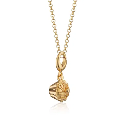 Lily Charmed Women's Gold Plated Cupcake Charm Necklace