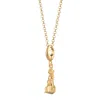 Lily Charmed Women's Gold Plated Meerkat Necklace