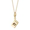 Lily Charmed Women's Gold Plated Passport Charm Necklace