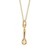 Lily Charmed Women's Gold Plated Whisk Charm Necklace In Gold