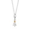 Lily Charmed Women's Silver / Gold Sterling Silver Christmas Tree Necklace In Multi