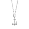 Lily Charmed Women's Sterling Silver Bell Charm Necklace
