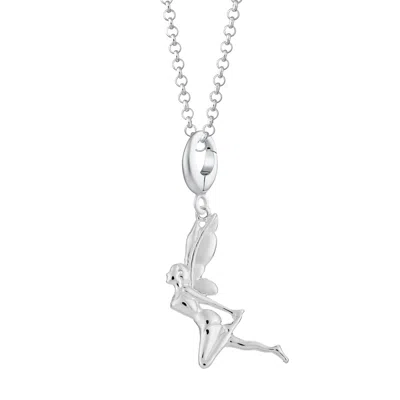 Lily Charmed Women's Sterling Silver Fairy Charm Necklace