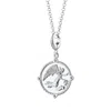 Lily Charmed Women's Sterling Silver Goddess Of Communication Iris Charm Necklace In Silver