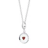 Lily Charmed Women's Sterling Silver Jammie Dodger Biscuit Charm Necklace