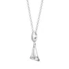 Lily Charmed Women's Sterling Silver Lily Flower Charm Necklace