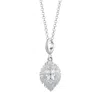 Lily Charmed Women's Sterling Silver Lion Head Zodiac Charm Necklace