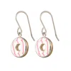 Lily Charmed Women's Sterling Silver Party Ring Hook Earrings In Silver