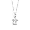 Lily Charmed Women's Sterling Silver Squirrel Charm Necklace In Silver