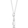 Lily Charmed Women's Sterling Silver Sweet Charm Necklace