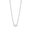 Lily Charmed Women's Sterling Silver Trinity Charm Collector Necklace