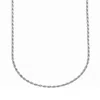 Lily Charmed Women's Sterling Silver Twisted Rope Chain Necklace In Silver