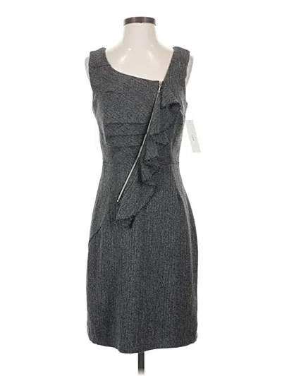 Pre-owned Lily Cocktail Dress In Gray